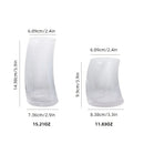 GobekUsa 450ml/300ml Sail-Shaped Glass Cups | Elegant Glassware for Tea, Juice
