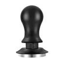 GobekUsa 51/53/58mm Calibrated Espresso Coffee Tamper with Spring Handle & Stainless Steel Base