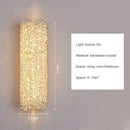 GobekUsa Crystal Wall Sconce | Modern Designer Copper Wall Lamp for Home Decor Lighting