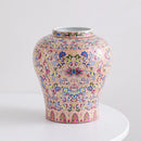 GobekUsa Blue White Porcelain Flower Vase: Elegant Ceramic Home Decor & Storage Solution