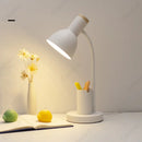 GobekUsa Cute Nordic Desk Lamp with Pen Holder for Home Office and Bedroom