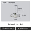 GobekUsa Glass Cloud Chandelier LED Pendant Lamp for Villa Staircase & Hotel
