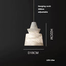 GobekUsa Alabaster Pendant Lights LED Designer Hanging Lamps For Living Room