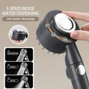 GobekUsa Adjustable High Pressure Shower Head with 3 Modes and Hose Base