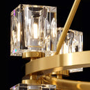GobekUsa Crystal Chandelier for Living and Dining Room Lighting