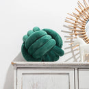 GobekUsa Knot Ball Short Plush Throw Pillow for Home Décor and Comfort