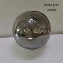 GobekUsa Glass Shade Replacement for Magic Bean Lighting, 7cm Opening, Smoke Grey Amber Cognac