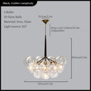 GobekUsa Glass Balls Ceiling Pendant Lights Minimalist Living Room Chandelier Shop Bar Decor