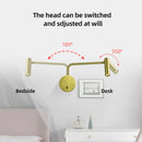 GobekUsa Gold LED Wall Lights 9W Switched Indoor Lamps for Living Room Bedroom Sconce