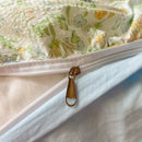 GobekUsa Korean Lace Ruffles Bedding Set with Bed Skirt, Soft Skin-Friendly Material