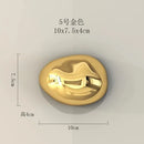 GobekUsa 3D Gold Stone Wall Hanging Ornaments for Stylish Room Decor