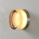 GobekUsa Amber Jelly LED Wall Sconce for Bedside Room Decor, Smoke Grey Wall Lamp