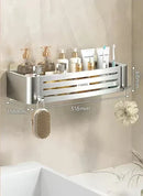 GobekUsa Corner Shelf Organizer - Bathroom & Kitchen Storage Solution