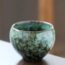 GobekUsa 170ml Ceramic Coffee Cup Kung Fu Tea Cups Pottery Drinkware Egg Style
