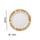 GobekUsa Creative Biscuit Ceramic Tableware Set for Snacks, Desserts, and Coffee