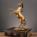 GobekUsa Horse Resin Sculpture Home Decor - Living Room Office Animal Decoration