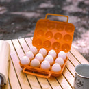GobekUsa Egg Holder Storage Box: Modern Plastic Container with 6/12 Grids