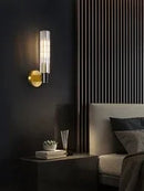 GobekUsa Luxe Copper Wall Lamp for Bedside, Corridor, Reading Room, TV Background
