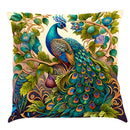GobekUsa Cat Design Linen Pillowcase 45x45cm for Home Decor and Cushion Covers