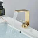 GobekUsa Basin Faucet: Modern Single Hole Mixer Tap for Bathroom Washbasin - Hot and Cold Water