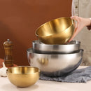 GobekUsa Stainless Steel Mixing Bowls Set for Soup Salad Noodle Ramen Rice