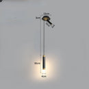 GobekUsa Double Head LED Pendant Lights for Modern Indoor Bedroom, Bedside, Entrance, Bathroom