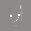GobekUsa Colorized LED Dimmable Ceiling Chandelier - 2025 Trend Hanging Lamps