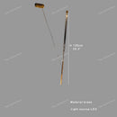 GobekUsa Industrial Nordic LED Pendant Light for Dining Room Decor