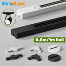 GobekUsa Aluminum Track Rail LED Ceiling Spotlight Linear Track Lighting System.