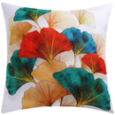 GobekUsa Blue Floral Cushion Cover 45x45cm for Modern Home Decor & Office Sofa