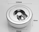 GobekUsa Brass Chrome Swimming Pool Fishbowl Drain, Superior Quality, High Waterflow