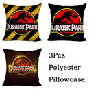 GobekUsa Jurassic Park Dinosaur Pillowcase Cover for Living Room Sofa and Chair
