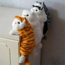 GobekUsa Hanging Cat Plush Doll Figurine Home Decoration Model