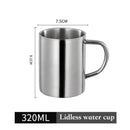 GobekUsa Double Wall Stainless Steel Coffee Mug for Home & Travel
