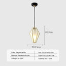 GobekUsa LED Glass Pendant Light for Home, Cafe, Bar | Modern Designer Art Lamps