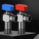 GobekUsa Angle Valve: Wall Mounted Water Volume Toilet Inlet One Out, Cold Hot.