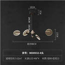 GobekUsa Acrylic LED Ceiling Chandelier: Modern Nordic Design for Luxury Living Room and Bedroom Lighting