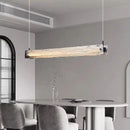 GobekUsa Cloud Fog Glass Chandelier LED Pendant Light Fixture for Modern Restaurant Bar Counter