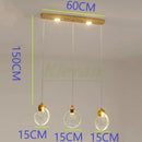 GobekUsa Crystal LED Chandelier: Modern 5head Highlight for Bedroom, Bar, Study Room Decor