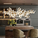 GobekUsa Gold Grape Luxury Glass Pendant Chandeliers for Living Room and Kitchen