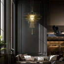 GobekUsa Iron Mesh Gravity Suspension Lamp in Black - Industrial Pendant for Home Décor