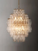 GobekUsa Glass Art LED Chandelier for Living Room