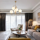 GobekUsa Glass Ball Led Pendant Chandelier for Home Decor & Kitchen Lighting