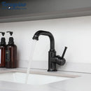 GobekUsa Antique Brass/Oil Rubbed Bronze Bathroom Faucet Deck Mount Single Handle Mixer Tap