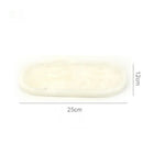 GobekUsa Calacatta Marble Vanity Tray for Perfume Candles Jewelry Luxury Home Decor