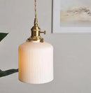 GobekUsa Glass Pendant Lights for Bedroom Living Dinning Room Style Fixtures