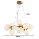 GobekUsa LED Pendant Light Chandeliers for Modern Home Decor Living Room Dining Room Lighting