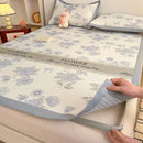 GobekUsa Antibacterial Pattern Mat Set | Skin-Friendly & Soft Mattress | Summer Air Conditioning