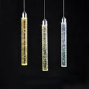 GobekUsa Crystal LED Pendant Light for Dining Room, Living Room, and Bedroom