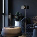 GobekUsa Black Metal E27 Floor Lamp for Stylish Indoor Lighting